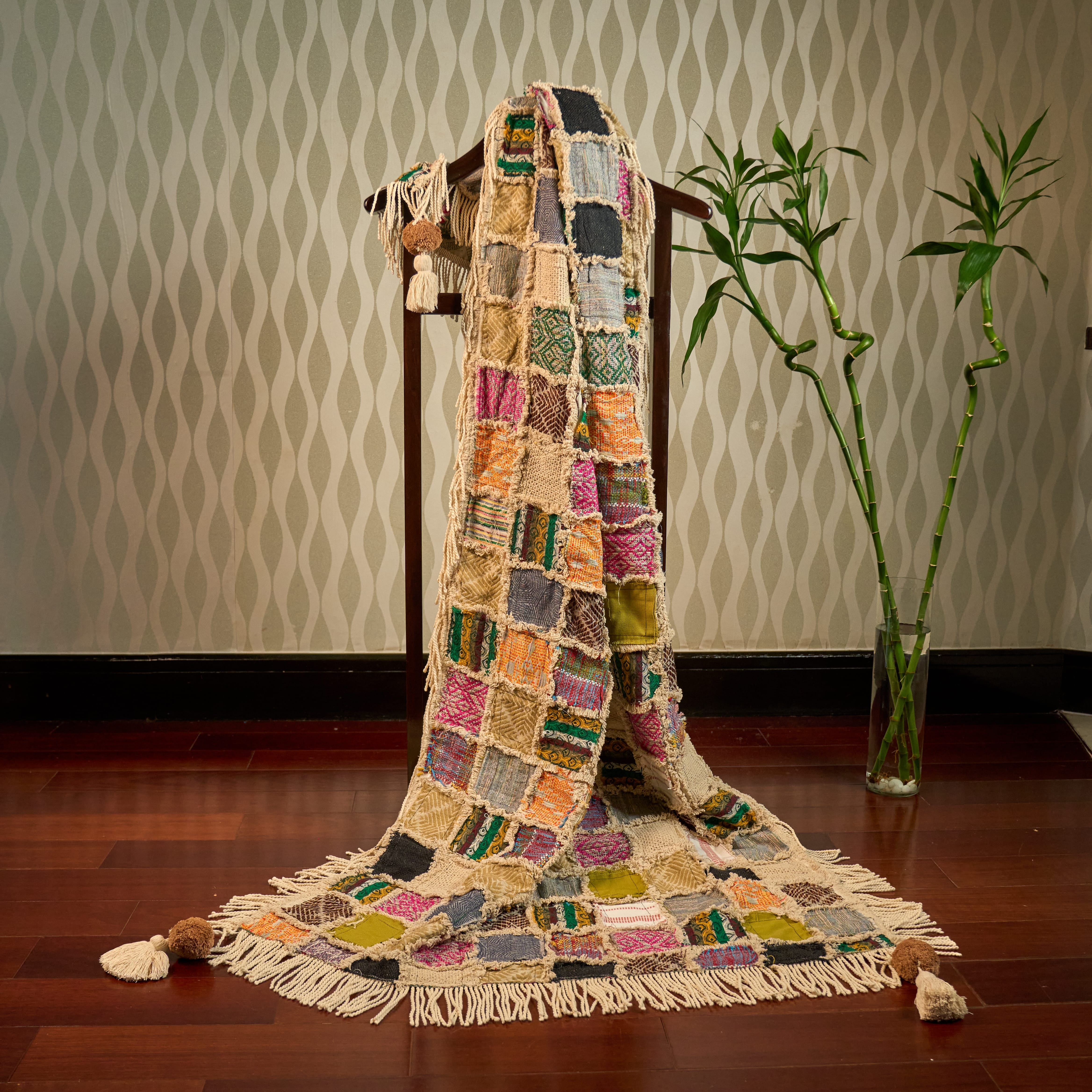  Heritage Patchwork Reversible Throw