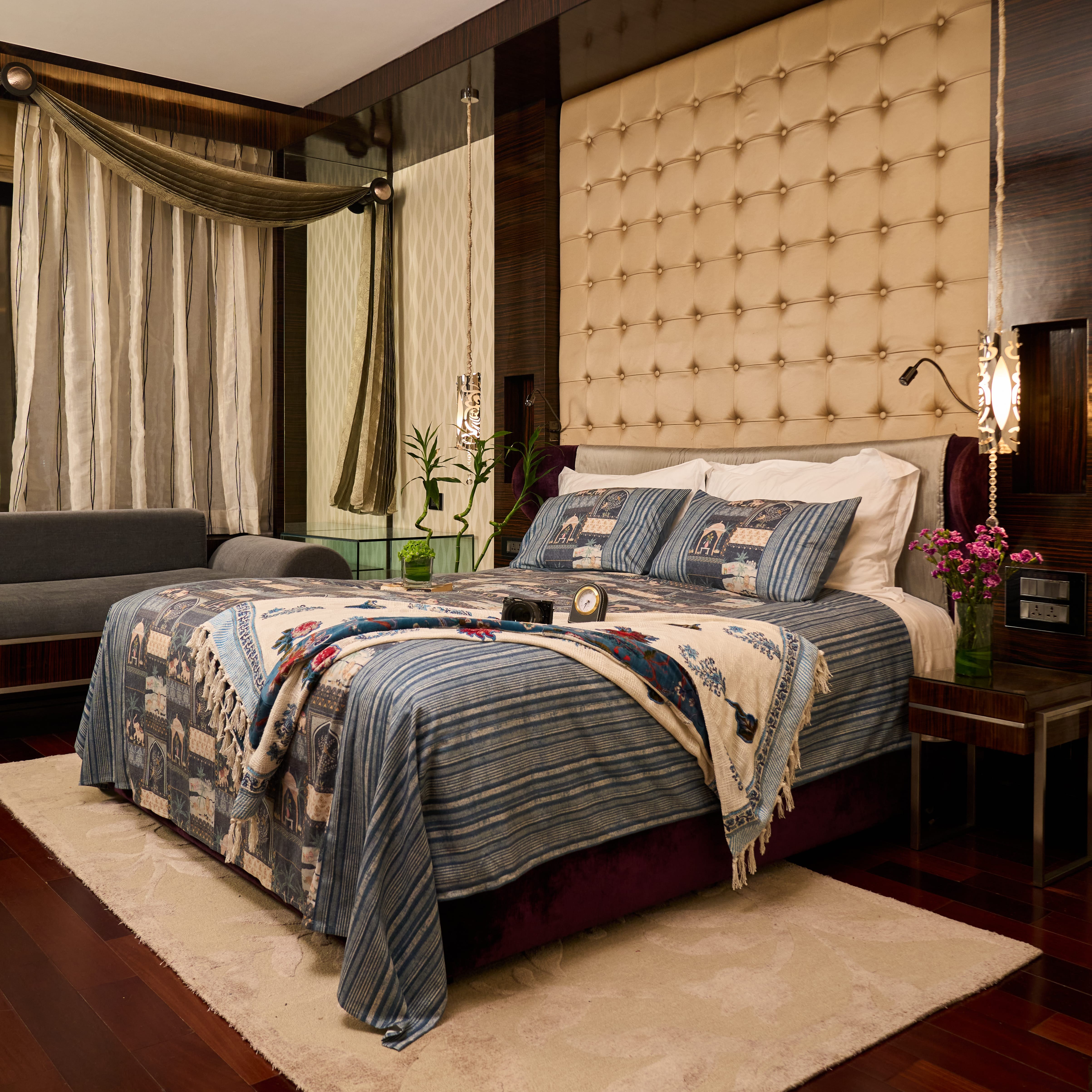 Jodhpur Durbar Heritage Elephant & Palace 5-Piece Bedspread Set