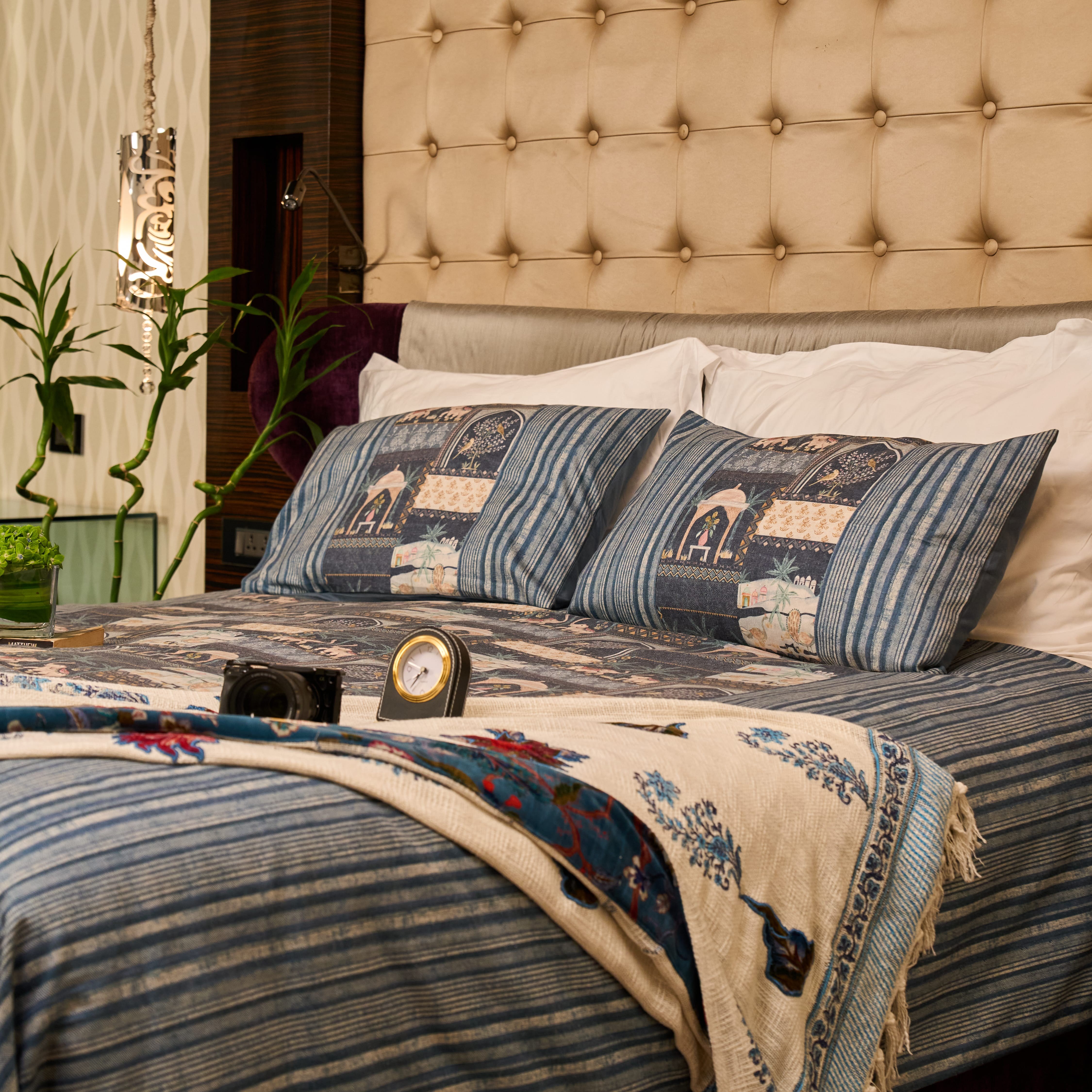 Jodhpur Durbar Heritage Elephant & Palace 5-Piece Bedspread Set