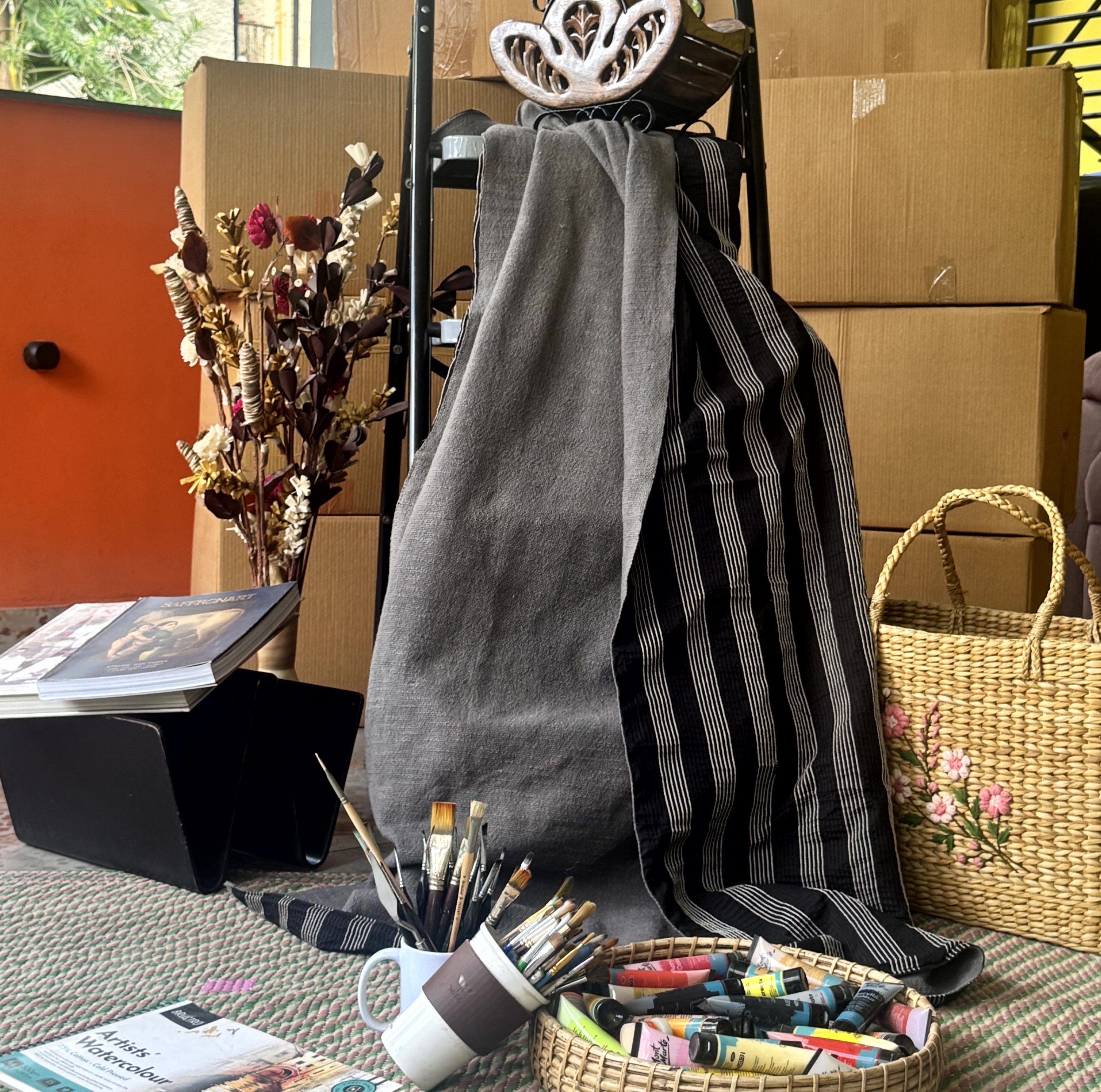  Urban Slate Reversible Throw